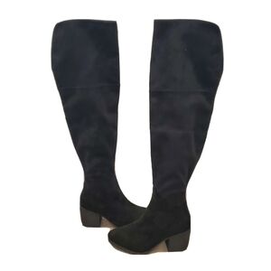 NEW BP Logan Over the Knee Black Boot